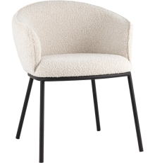 Стул Stool Group Дон бежевый букле, ножки черные