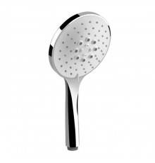 Gessi Emporio shower Ручной душ, с 3 режимами струи с защитой отизвесткового налёта с белым диском, цвет: хром. 14376#031