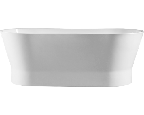 Акриловая ванна BelBagno BB406-1650-730 165x70 см, отдельностоящая, овальная, с ножками, со сливом-переливом