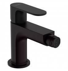 Hansgrohe Rebris S Смеситель для биде, 1 отв., с донным клапаном, цвет: черный матовый. 72210670