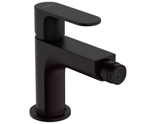 Hansgrohe Rebris S Смеситель для биде, 1 отв., с донным клапаном, цвет: черный матовый. 72210670 Hansgrohe Rebris S Смеситель для биде, 1 отв., с донным клапаном, цвет: черный матовый. 72210670