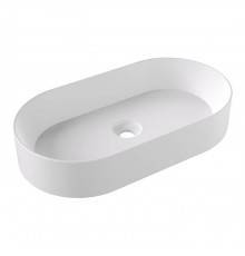 Alice Spy Oval Раковина 65x36х12см., накладная, без отв., цвет: белый матовый. 34240109
