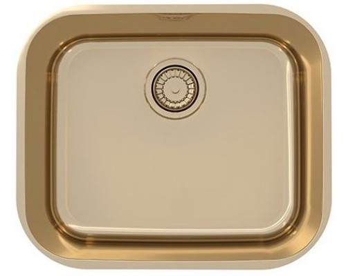 Alv 1113581 Variant 10 Monarch Bronze Мойка U, 1 чаша, 0,8 мм, 3½ 480х400х180 мм+выпуск 1140632 1113581