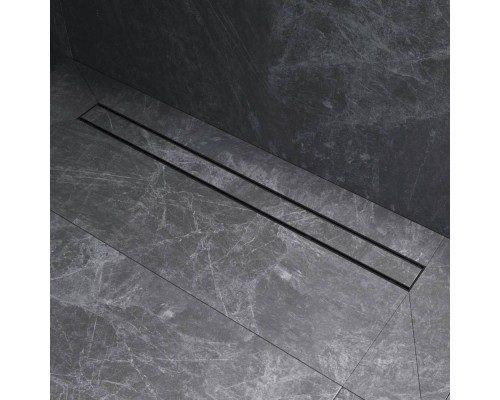 W02SC-U11-090-04BM Трап для душа линейный, универсальный затвор Tile, 90 см W02SC-U11-090-04BM Трап для душа линейный, универсальный затвор Tile, 90 см