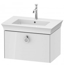 Duravit White Tulip Тумбочка подвесная 68.4x45.8х41см., раковина, 1 ящик с ручкой, цвет: белый высокоглянцевый. 2363750000,  WT425108585