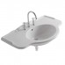Globo Paestum Раковина 110x60 см, 1 отв., цвет: белый. PA022.BI*1, PA094met