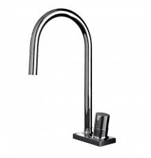 Carlo Frattini Kitchen Fluid Смеситель для кухни, цвет: хром. F7028CR