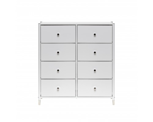 Комод Leset Хайди 8 Нирита, 8 ящиков, белый