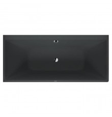 Duravit Vitrium Ванна встраиваемая 180x80см, Sx, с ножками, с2 наклонами для спины, прямоугольная, цвет: темно-серый матовый. 700427HE