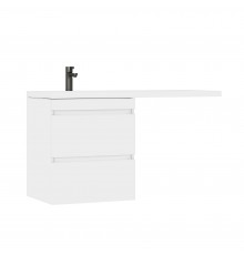 Тумба под раковину Vigo Urban 60, 2 ящика, под стиральную машину, белая