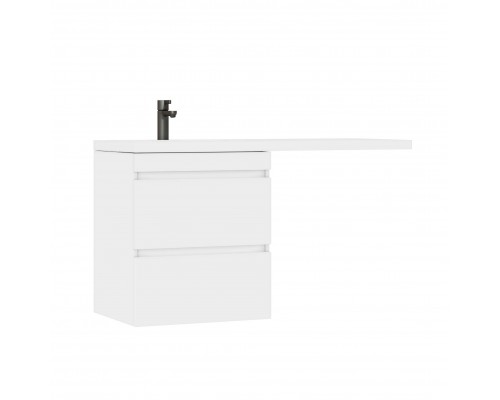 Тумба под раковину Vigo Urban 60, 2 ящика, под стиральную машину, белая