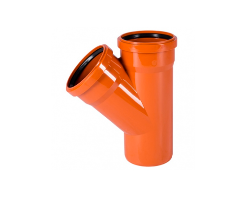 Тройник Ostendorf KGEA 110/110x45°, Ger 220300