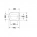 Duravit DuraStyle Сиденье для удлиненного унитаза (253709, 254209) цвет: белый/нержавейка. 0060510000