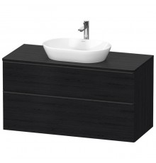 Duravit D-Neo Тумбочка подвесная 64.4x120x55 см, раковина, 2 ящика, цвет: Black Oak. 0379600000,  DE496901616