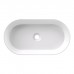 Alice Spy Oval Раковина 65x36х12см., накладная, без отв., цвет: белый матовый. 34240109