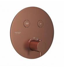 Kerama Marazzi Eterna Смеситель для душа, встраиваемый, термостатический, цвет: брашированная медь pvd. 70426EXKM.59.067