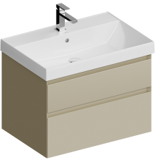 Тумба с раковиной Kerama Marazzi Cubo 70 подвесная, лимо матовая