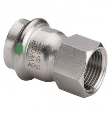 Переходник Viega Sanpress Inox нержавеющая сталь 1/2 х15 мм. 436575