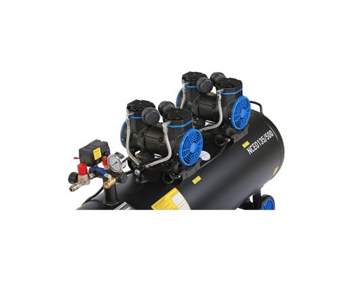 Компрессор безмасляный 220 В, ресивер 135 л, 500 л/мин NORDBERG NCEO135/500