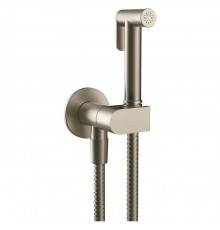 Gessi Eleganza Гигиенический душ, шланг 125см, цвет: Finox Brushed Nickel. 45126#149