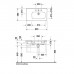 Duravit DuraStyle Раковина 80х48 см, 1 отв., Dx, с переливом, цвет: белый. 2326800000