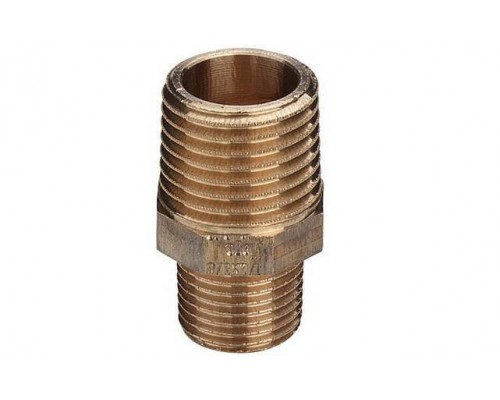 Ниппель, Viega, R2 модель 3245, НН, 2, 1 1/4, бронза, редукционный