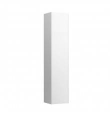 Laufen Base высокий шкаф 35x33.5x165см., 1 дверца, DX, 1 фиксированная полка, 4 стеклянные полки, дизайн совпадает с комбинированными раковинами, цвет: белый глянцевый. 4.0268.2.110.261.1