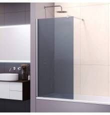 Шторка на ванну RGW SC-051 60 см, профиль хром, стекло серое