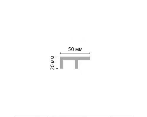 Молдинг DECOMASTER D508 ДМ(20*50*2000 мм) Молдинг DECOMASTER D508 ДМ(20*50*2000 мм)