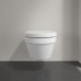 VilleroyBoch Architectura Комплект Унитаз-подвесной 37х53х33см., сиденье с функцией QuickRelease, Softclose, цвет: альпийский белый. 4694HR01