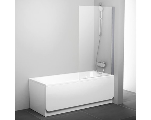 Ravak Pivot Шторка для ванны 80см., транспарент, цвет: блестящий. 79840C00Z1