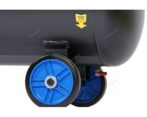 Компрессор безмасляный 220 В, ресивер 135 л, 500 л/мин NORDBERG NCEO135/500