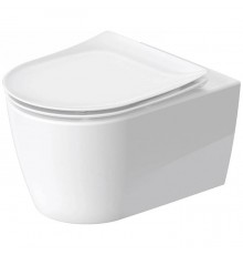 Duravit Soleil by Starck Унитаз подвесной 54х37см, безободковый, HygieneFlush, сиденье микролифт, цвет: белый. 45910920A1