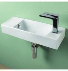 Artceram LAVAMANI BRICK Раковина 20х54 см, 1 отв., со слив-переливом, цвет: белый. LML002 01 00
