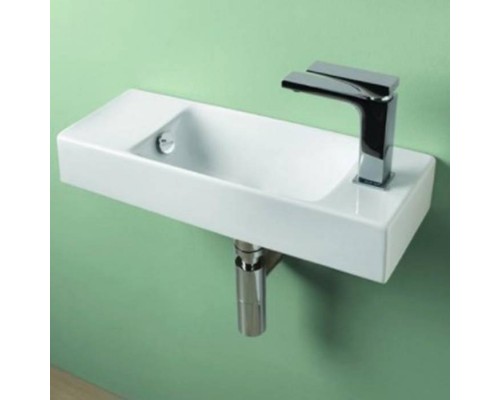 Artceram LAVAMANI BRICK Раковина 20х54 см, 1 отв., со слив-переливом, цвет: белый. LML002 01 00 Artceram LAVAMANI BRICK Раковина 20х54 см, 1 отв., со слив-переливом, цвет: белый. LML002 01 00