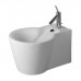 Duravit Starck 1 Биде подвесное 57.5х41см, с креплениями Durafix, с 1 отв под смеситель, цвет: белый. 0274150000