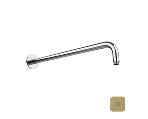 Almar Arms Кронштейн для верхнего душа, настенный 42см., с круглым отражателем, цвет: латунь брашированная PVD. E021115.HB Almar Arms Кронштейн для верхнего душа, настенный 42см., с круглым отражателем, цвет: латунь брашированная PVD. E021115.HB