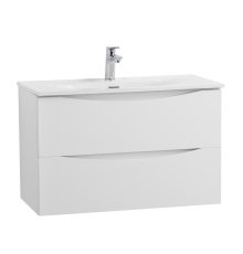 Тумба под раковину BelBagno Marino-cer-mini 80 подвесная, bianco lucido