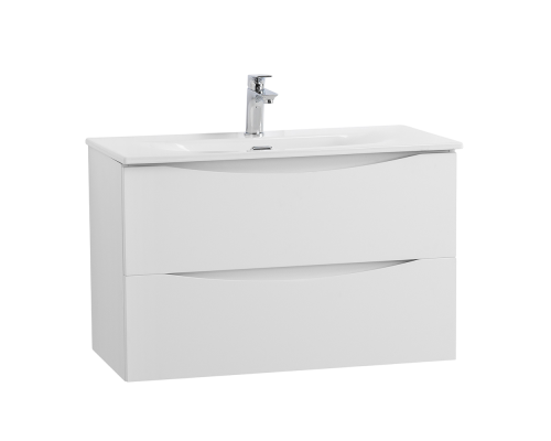Тумба под раковину BelBagno Marino-cer-mini 80 подвесная, bianco lucido