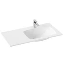 AQ Mal.09.04.D-R Malaga Умывальник правый 918х450х180(1,6) мм, минеральное литьё Mal.09.04.D-R