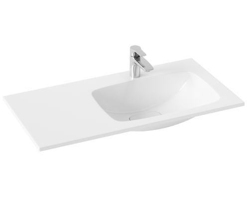 AQ Mal.09.04.D-R Malaga Умывальник правый 918х450х180(1,6) мм, минеральное литьё Mal.09.04.D-R