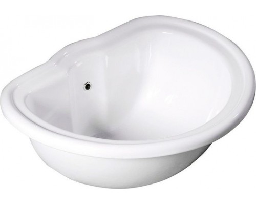 Kerasan Retro Раковина 50х41 см, без отв., с переливом, цвет: белый. 103101bi*0