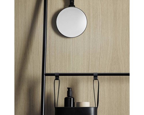 Burgbad Coco Стеллаж для полотенец 80x180 см, цвет: черный. HHRE001