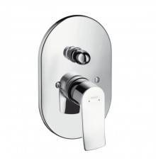 Hansgrohe Metris S Смеситель для ванны, однорычажный, СМ, внешняя часть, цвет: хром. 31484000