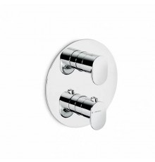 Kerama Marazzi Ole Смеситель для душа, встраиваемый, термостатический, с регулировкой температуры, цвет: хром. 67638EKM.21.018