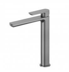 Newform Haka Смеситель для раковины, высокий, 1 отв., без донного клапана, цвет: PVD brushed gun metal. 72015.59.064