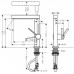 Hansgrohe Finoris Смеситель для раковины, 1 отв., с донным клапаном Push-Open, цвет: хром. 76063000