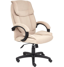 Кресло руководителя TetChair Oreon, флок бежевый 7