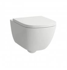 Laufen Palomba Унитаз подвесной 54х36х26.5см., безободковый смыв Rimless, цвет: белый. 8.2080.2.000.000.1