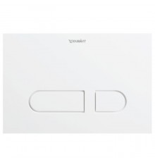 Duravit A.1 Клавиша смыва для унитаза, пластик, цвет: белый. WD5008011000